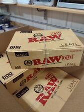 Raw Classic Natural Unrefined Pre-Rolled 800 - Lean Size Cones picture