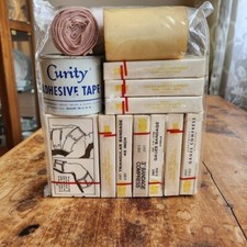 VTG Bandages Compress Triangular Gauze Wrap Curity Tape Pac-Kit SEALED PACKAGES picture