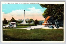 Vintage Pennsylvania, High Water Mark of the Rebellion,  Gettysburg, PA c1915 picture
