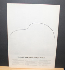 1972 Print Sales AD Advertisement Car Automobile VW Volkswagen Beetle Bug 10x13 picture