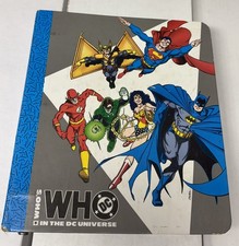 Who’s Who In The DC Universe BLUE Binder And 60+ Loose Leaf Pages picture