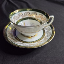 Vintage/Antique 1934 Royal Grafton Bone China Teacup And Saucer Made In England picture