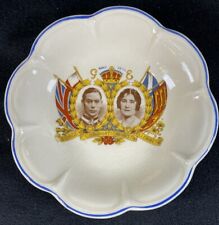 Vintage George VI & Elizabeth 1937 Coronation Trinket Dish (Meakin) England picture