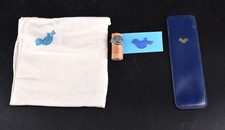 VTG Bluebird Campfire Girl Bundle Sterling Silver Ring, Hankie, Pin, & Comb Case picture