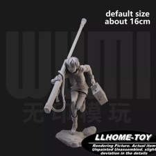 Anime Seras Victoria Cannon Resin 3D Print GK Figure DIY Model Unpainted picture
