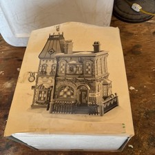 Rare Dept 56 Dickens' Village Thomas Mudge Timepieces Lit Hand Painted 1998 picture