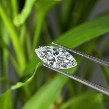 3 Ct Marquise Cut Loose Lab Grown Diamond Natural D Color VVS1 Certified picture