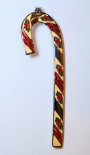 1981 Vintage Wallace Silversmiths Peppermint Candy Cane Solid Pewter picture