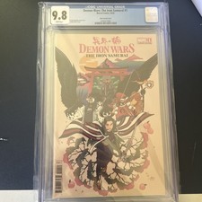 Demon Wars: The Iron Samurai #1 Mok 1:25 Retailer Incentive Variant CGC 9.8  picture