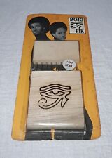 VINTAGE MOJO PIK AFRO COMB HAIR PICK DISCO MOD 1970'S AFRICAN AMERICAN SEALED  picture