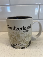 Starbucks Switzerland Coffee Mug Global Icon Series 2015 Used picture