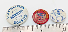 Vintage 1931 - 1938- 1942  Pinback picture