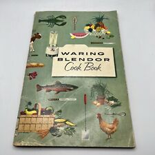 1955 cookbook: Waring Blendor Cook Book, paperback nostalgia recipes illustrated picture