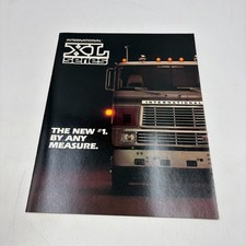 INTERNATIONAL XL SERIES Vintage Semi Truck Dealer Sales Brochure data spec sheet picture