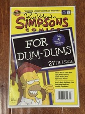Simpsons Comics #27 signed Bill Morrison Bongo Comics For Dummies Book Tribute picture
