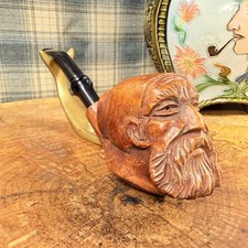 NOS UNSMOKED KAYWOODIE Heirloom The Prophet  Figural Tobacco Pipe 3 Hole Stinger picture