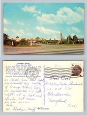 Haines City, FL-Florida, Gummo's Motel Orange Grove Scene Vintage c1968 Postcard picture