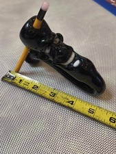  One-of-a-Kind American Glass Tobacco Pipe – Rare Custom Art Piece  picture