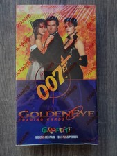 1995 Graffiti James Bond Golden Eye Box Factory Sealed 36 Packs  picture