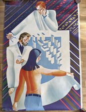 Vintage Lot Of 9 Soviet Propaganda Posters 1980’s USSR Russian Nice Variety picture