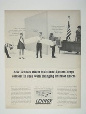 New Lennox Direct Multizone System Ad Adaptable Spaces Children Hold Vent picture