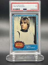 Luke Skywalker - 1977 Topps Star Wars #1 PSA 1 Rookie Card picture