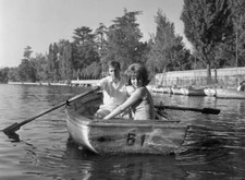 Spanish Actors Gil Vidal And Maria Silva 1964 Old Photo picture