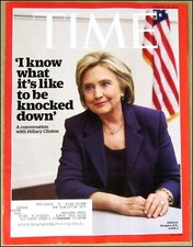 2/15/2016 Time Magazine Hillary Clinton Iowa Caucus 2016 Presidential Election picture