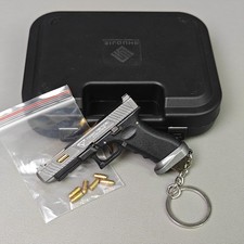 G.34 Keychain,Metal Gun Keychain Mini Pistol Keychain for Man,Son,Collector picture
