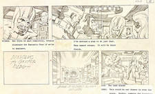 Jack Kirby Fantastic Four Pencil storyboard 1978 the Frightful Four picture