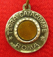 Vintage CATACOMB Relic Medal POPE PAUL VI Religious Catholic CATACOMBE Medal picture