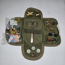 1950s Boy Scout Pin And Sew Kit Vintage 90s George Semieon Stough Jr. Charity  picture