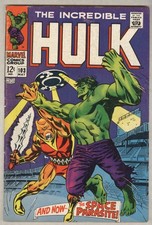 Incredible Hulk #103 May 1968 VG The Space Parasite picture