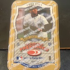 Jeter gold donruss preferred tin picture