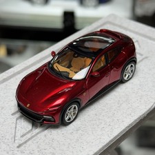 1:64 Red Purosangue FUV Diecast Alloy Model Car Collectible Display picture