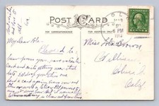 Yolo California Antique Postcard Cover DPO Cancel 1913 picture