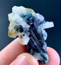 42 Carat Indicolite Tourmaline Crystal Specimen From Afghanistan  picture