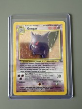 Pokémon Gengar TCG Fossil Holo Card 5/62 Holo Rare picture