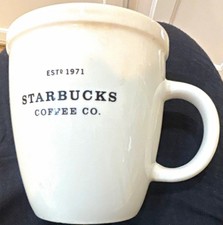 Starbucks Coffee Co. EST 1971 Barista White Mug Coffee & Tea picture