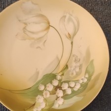 Antique R.S. Germany (Reinhold Schlegelmilch) Floral Porcelain Plate picture