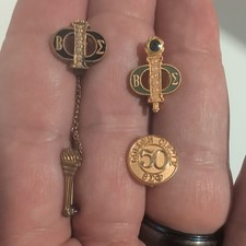 Vintage Beta Sigma Phi pins picture