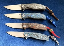Shirogorov Elementals Collection – Complete 4-Knife Set – Mint – COAs – Pelican picture