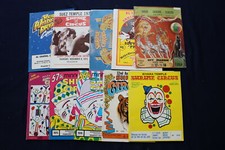 1960'S-1990'S SHRINE CIRCUS PROGRAMS - LOT OF 11 - O 3640 picture