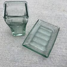 Tumbler Glass/Toothbrush Holder & Soap Dish Bath Set picture