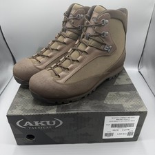 British Army AKU Pilgrim Combat Boots Men’s UK 12 M Brown  picture
