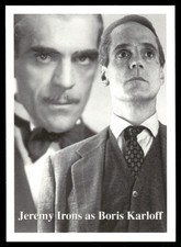 Boris Karloff 2000 Monster Promo Card (NM) picture