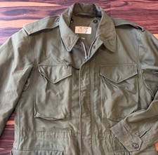 M-1951 US Army Vintage 1955 Vietnam Field Jacket Reg Small S 107 Olive Drab picture