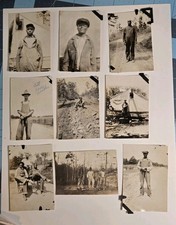 Vintage 1920s 30s African American Workers Labor Photo Lot 9 Snapshots picture