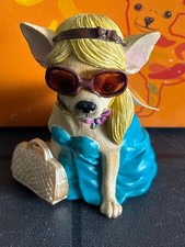 2008 Aye Chihuahua Westland Giftware Whimsical Figurines Fashion 13342 New T picture