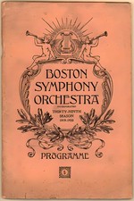 ๐ต Boston Symphony Orchestra Poster - 1919 Vintage Style ๐ถ Hi-Res๐ Print picture